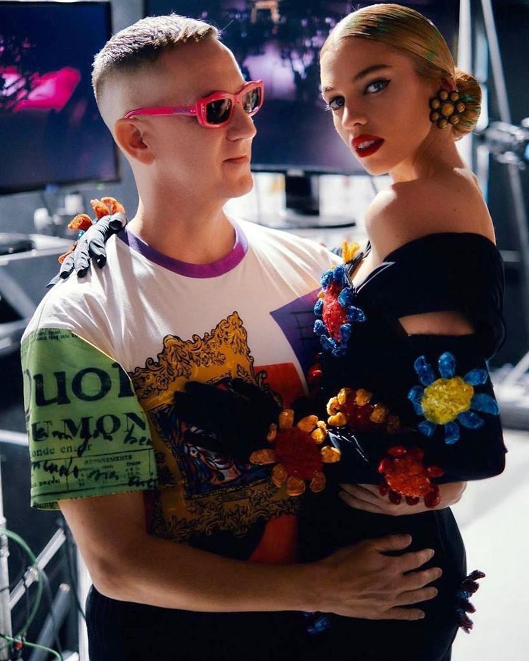 Moschino - #Repost @stellamaxwell
・・・
Happy bday to my dear friend, your creativity brings so much fun and love into the world. What a gift. Love you!! ❤️ @itsjeremyscott