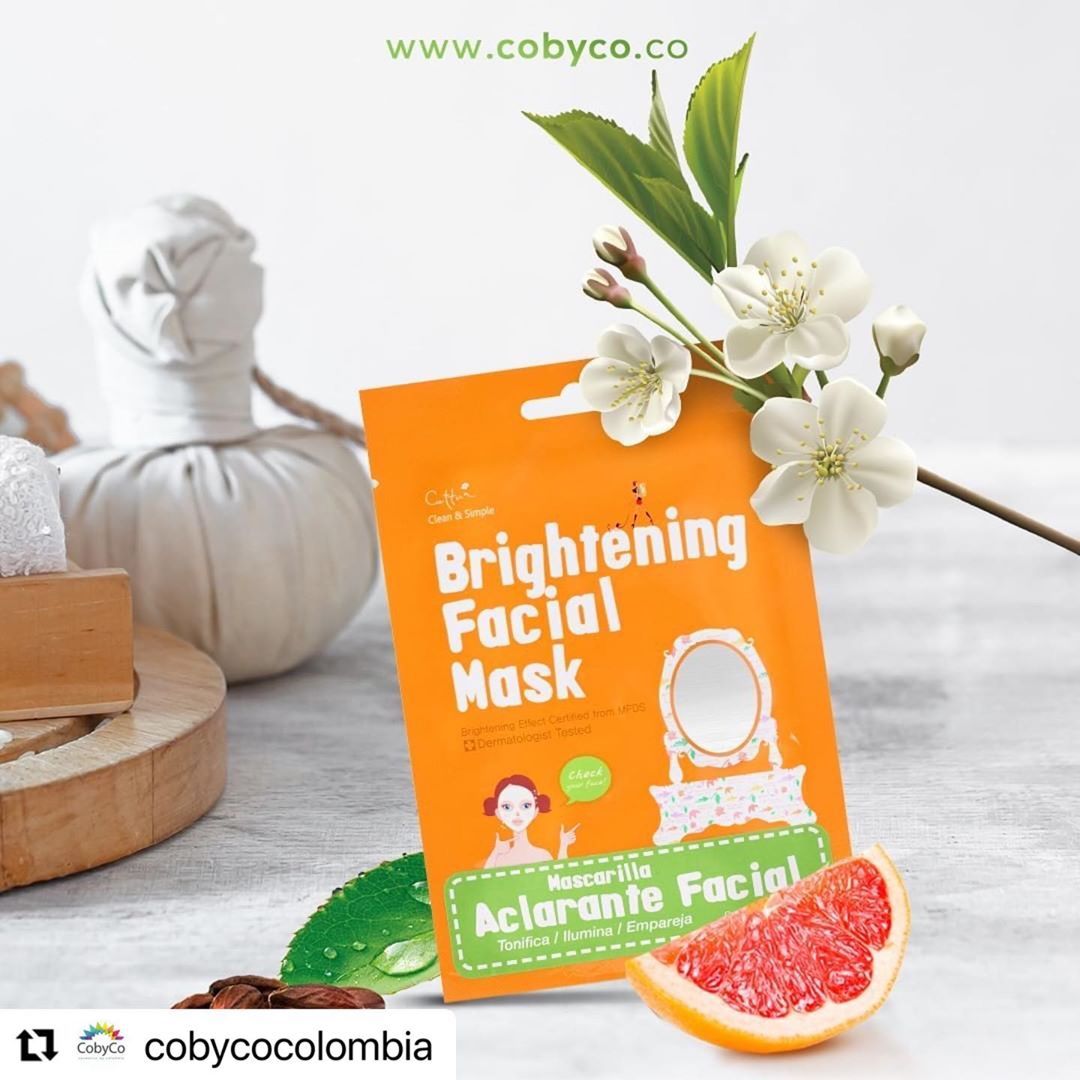 Cettua Colombia - #Repost @cobycocolombia with @make_repost
・・・
Tonifica y aclara la piel de tu rostro con esta fantástica Mascarilla de #Cettua.

Los extractos herbales de la Flor Blanca, Pomelo y Ac...