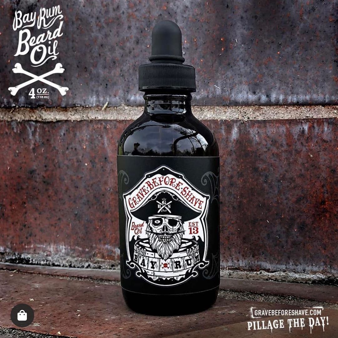 wayne bailey - GRAVE BEFORE SHAVE BAY RUM BEARD OIL 4oz. BIG BOTTLES!
-
WWW.GRAVEBEFORESHAVE.COM
-
#beard #beards #bearded #beardoil
#beardoils #beardbalm #beardbalms #beardgame #beardgang
#beardedvil...