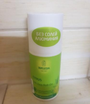 Отзыв о Дезодорант Weleda Цитрус 24h Deo Roll-on от Myrtis  - отзыв