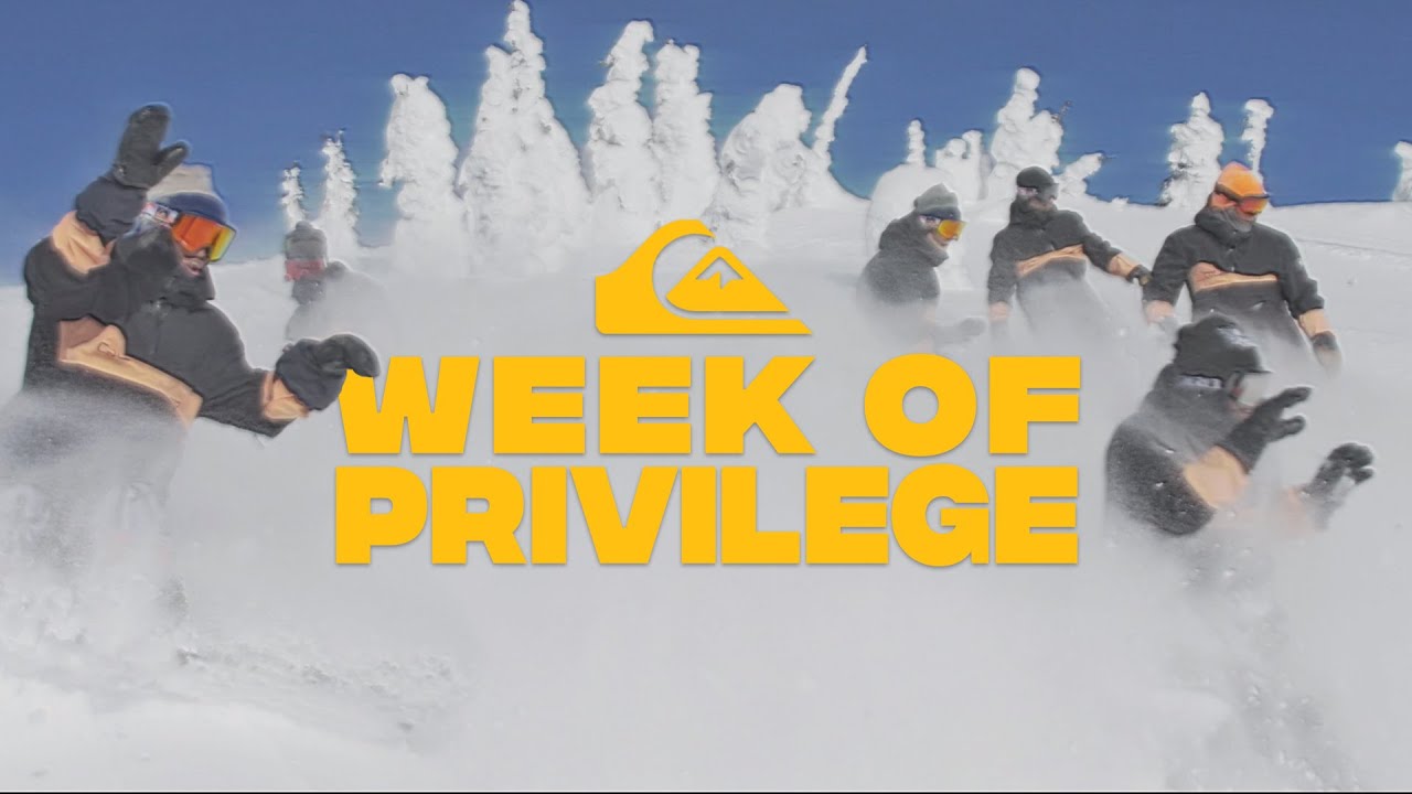 QUIKSILVER SNOW TEAM 2019 || WEEK OF PRIVILEGE