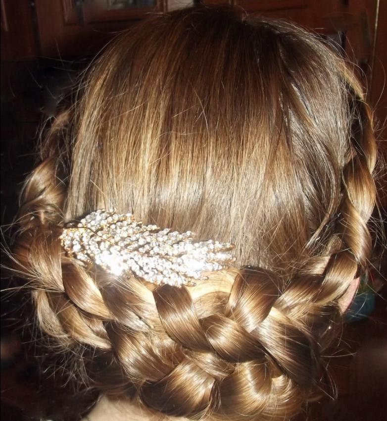 Evening hairstyle - a Basket of Five minutes - review