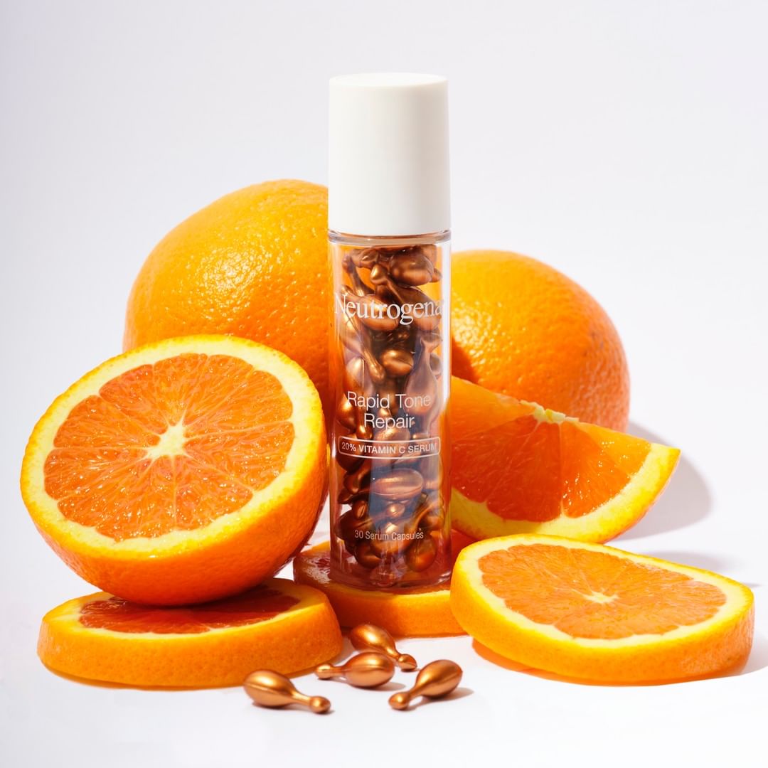 Neutrogena - VOLUME UP 🔊 Are you SO DONE with dark spots? Introducing NEW Rapid Tone Repair Capsules with 20% vitamin C!🍊 That’s 2X more than the #1 vitamin C serum, to reduce the look of dark spots a...