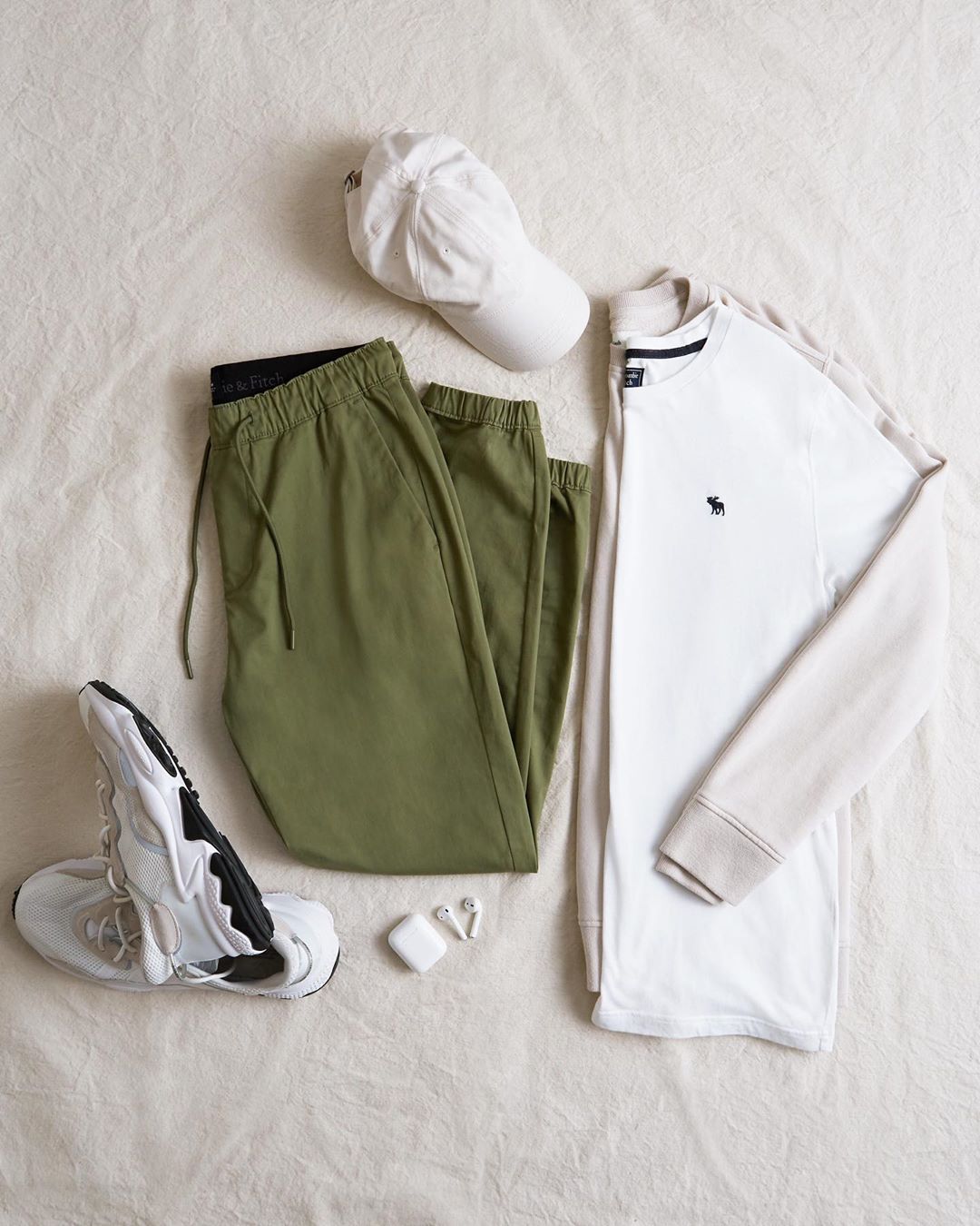 Abercrombie & Fitch - New summer-weight layers are in. #abercrombiemens.