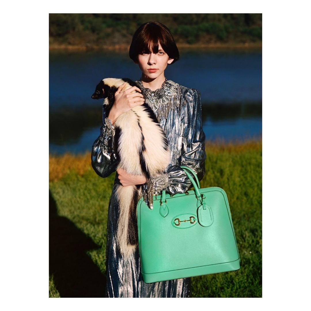 Gucci - In a child’s world, any pet—even a skunk—can be a best friend. The #GucciPreFall20 #SoDeerToMe campaign presents the new collection designed by @alessandro_michele including the #GucciHorsebit...