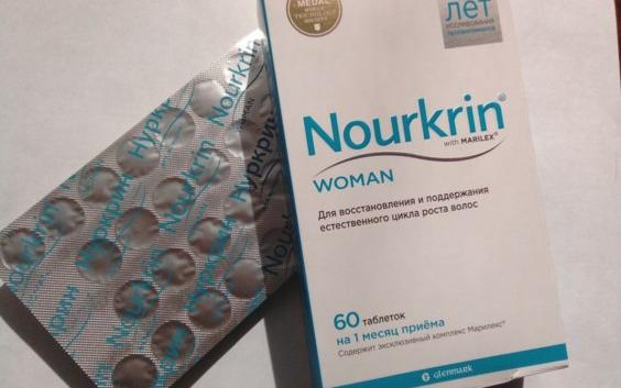 Витамины для волос Nourkrin woman фото