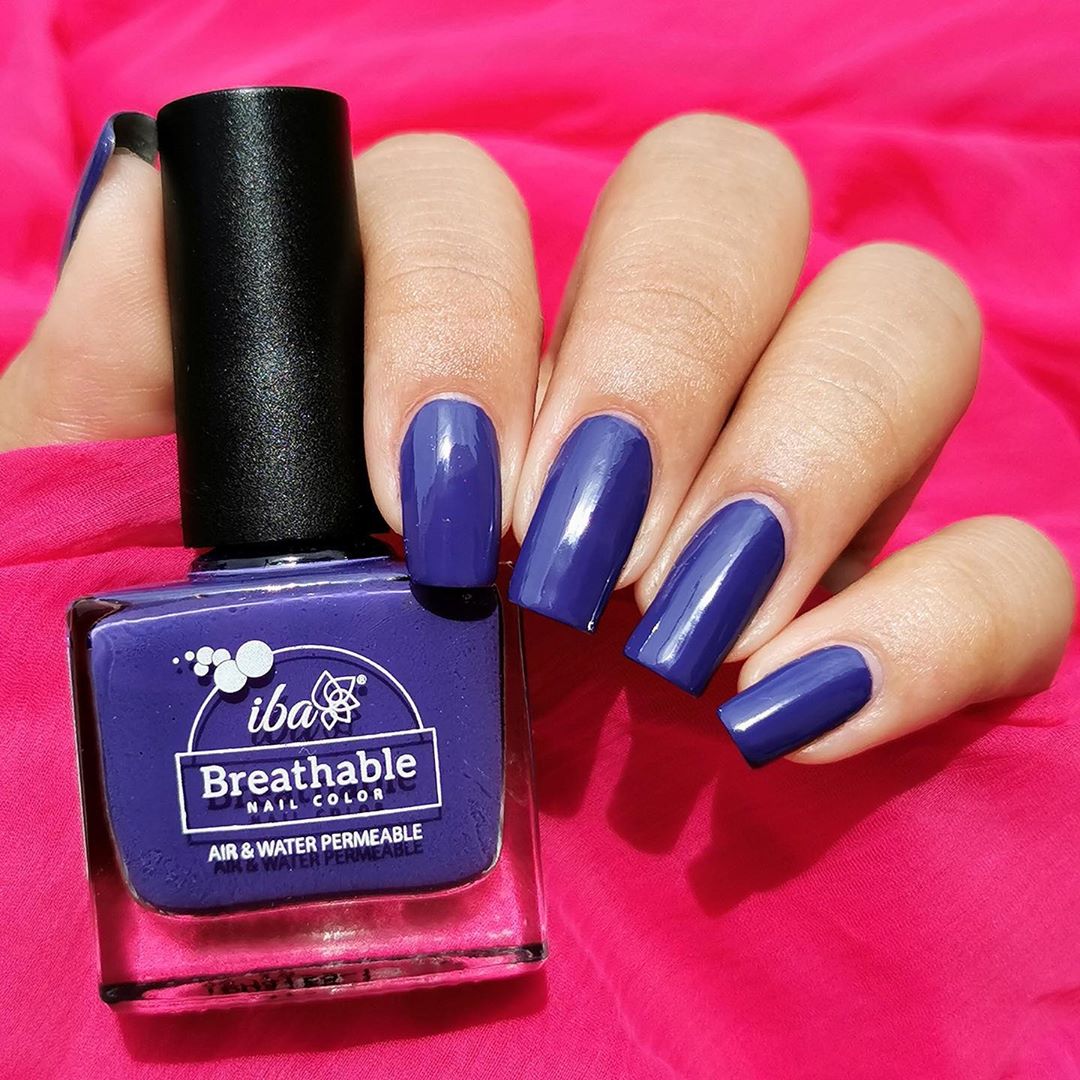 Iba - Ultra Violet - The Ultra Glam shade 💜

💖Iba Breathable Nail Color - Rs. 250/shade

💞 Avail the Buy 1 Get 1 FREE on Nail Colors till 11th October only on our exclusive website - www.ibacosmetics....