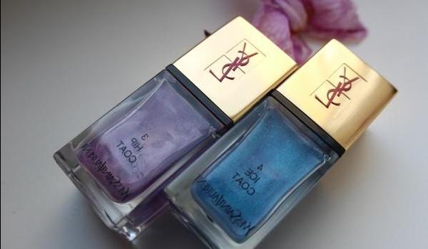 YSL La Laque Couture Tie&Dye Top Coat Collezione - rassegna