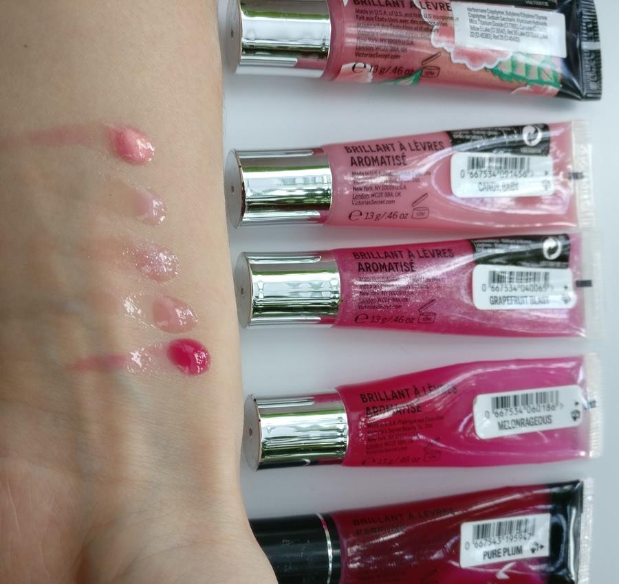 Блески для губ Victoria's Secret flavored lip shine