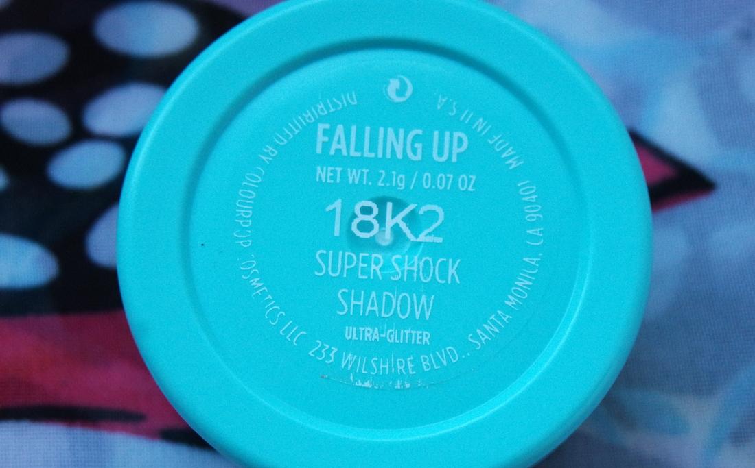 Тени Colourpop Super Shock Shadow Falling up