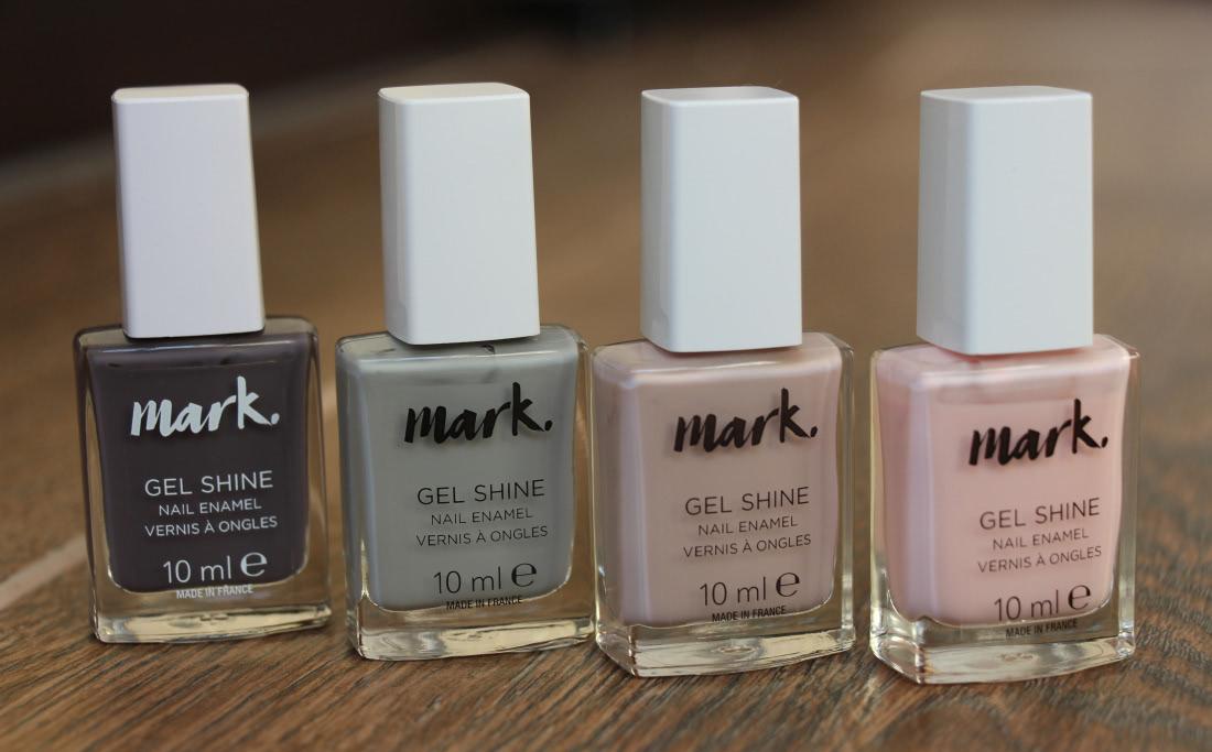 Уютная осень с  Avon Mark Gel Shine : оттенки Moody, Head In Clouds, Violaceous, I Pink I Can