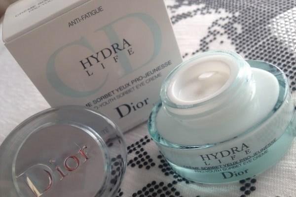 Dior Hydra Life Pro-Youth Sorbet Eye Creme – Увлажняющий крем-сорбэ для контура глаз, предотвращающий старение кожи