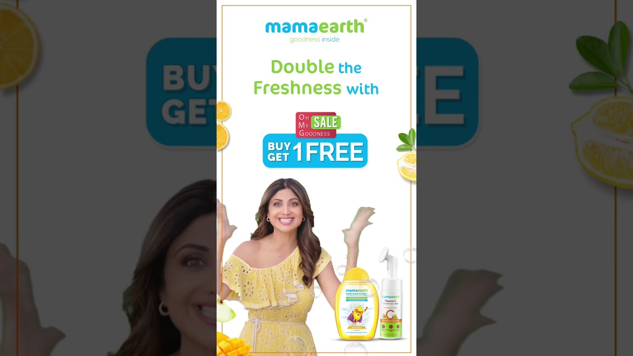 Mamaearth OMG SALE | Buy 1 Get 1 Free Offer! #Mamaearth #Buy1Get1 #Sale
