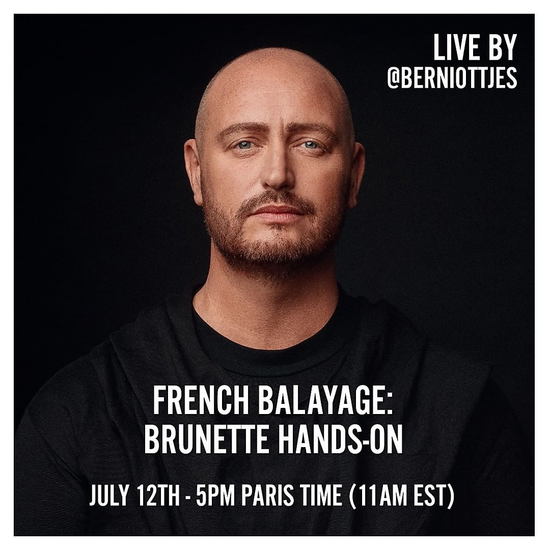 L'Oréal Professionnel Paris - 🇺🇸/🇬🇧 Is Balayage for Brunettes?
It is! @berniottjes, Hair Artist from Le Collectif, will be demonstrating in live how to do a French Balayage on a Brunette.
Be ready to...