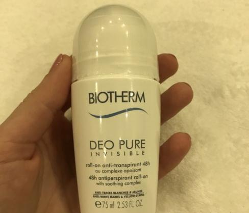 Отзыв о Дезодорант-антиперспирант Biotherm Deo Pure Invisible 48h от Клементина  - отзыв