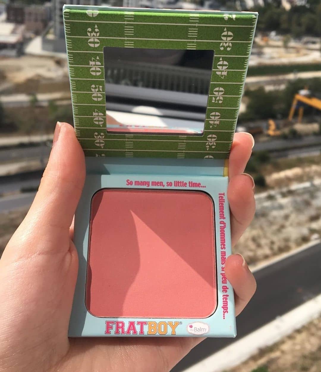 theBalm Cosmetics - Keep em' blushing with Frat Boy Blush. Rate our blush game 1-10, drop the number in the comments.

📸 Photo Cred: @sudesblog01