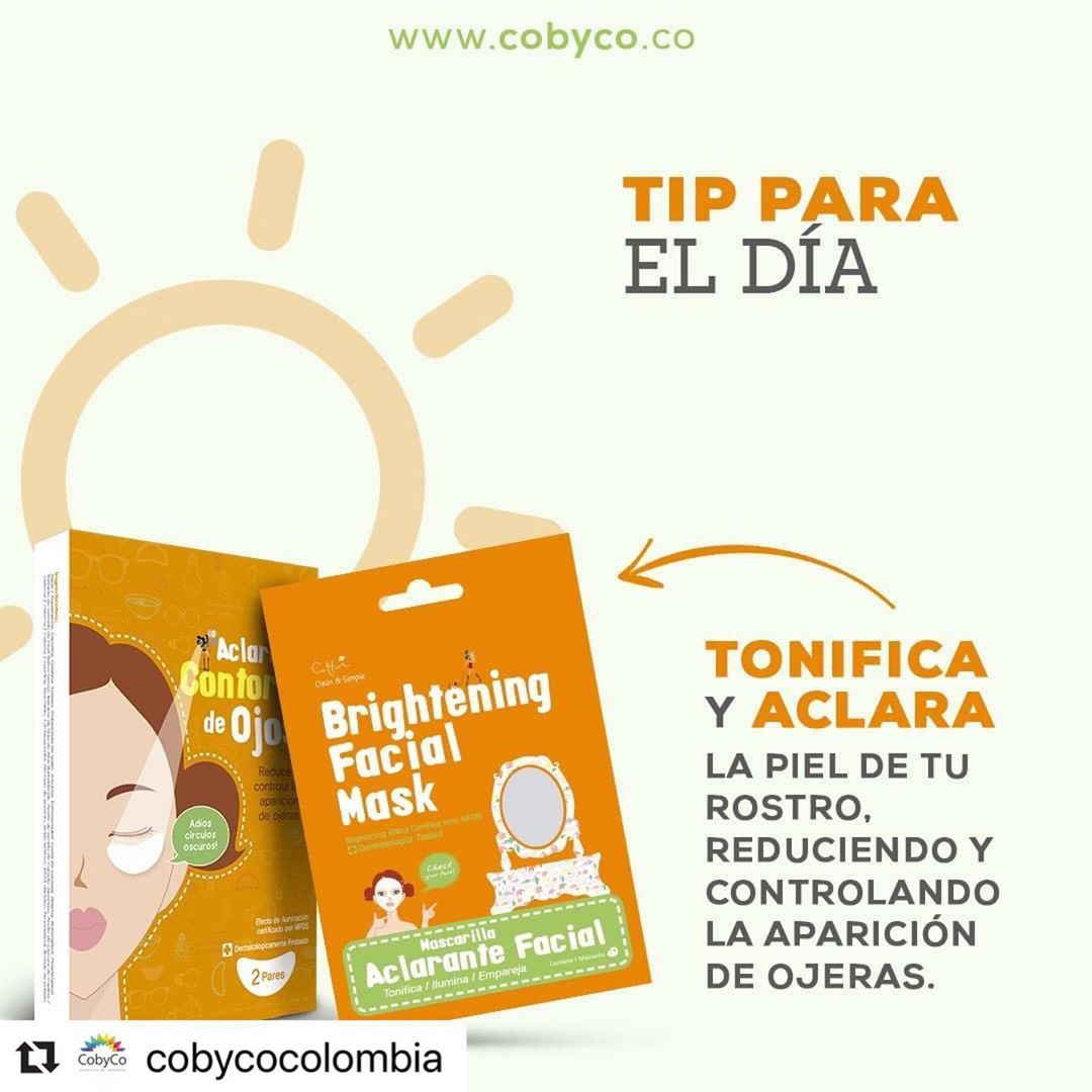 Cettua Colombia - #Repost @cobycocolombia with @make_repost
・・・
Empieza el día con la piel de tu rostro tonificada y evitando la aparición de ojeras. 
Estos dos productos son el complemento perfecto....