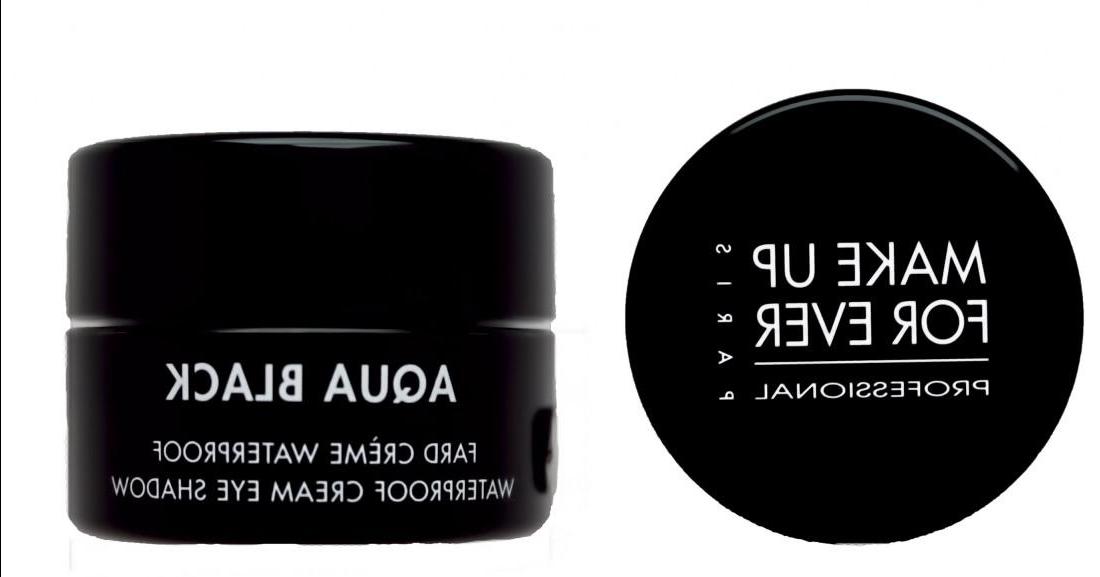 Make Up For Ever Waterproof Cream Eye Shadow Aqua Black Водостойкие кремовые тени для век