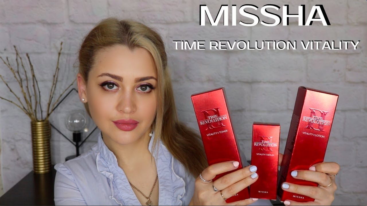 😱Я В ШОКЕ ОТ КОРЕЙСКОЙ КОСМЕТИКИ | MISSHA TIME REVOLUTION VITALITY КОРЕЙСКИЙ УХОД