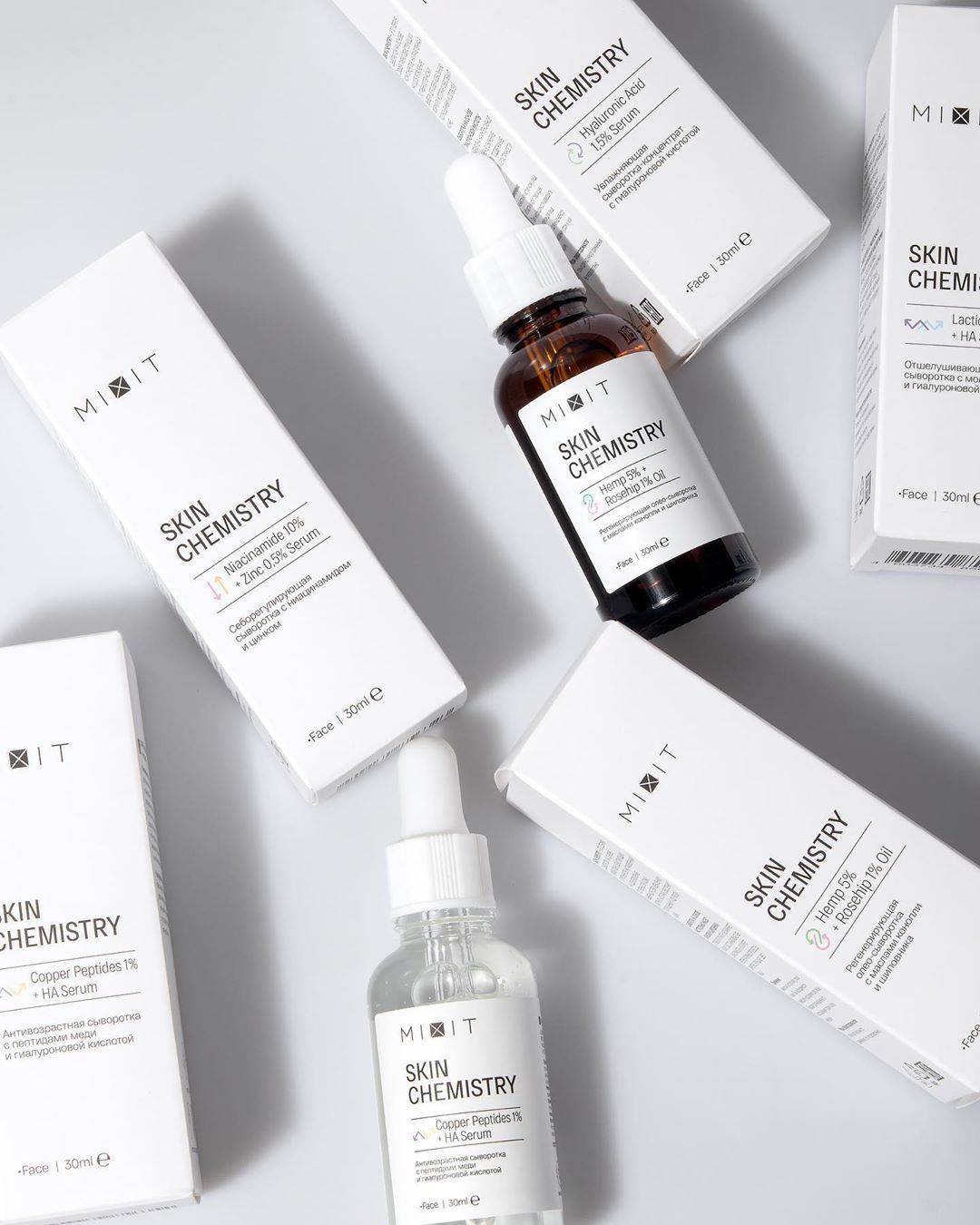 MIXIT | МИКСИТ | MIXIT.RU - ДАРИМ 5 НОВЫХ СЫВОРОТОК: пиши «хочу супер скин!»
⠀
Серия Skin Chemistry уже стала бестселлером🤩
Готовы ПОДАРИТЬ полное обновление и второе дыхание твоей коже — всю коллекц...