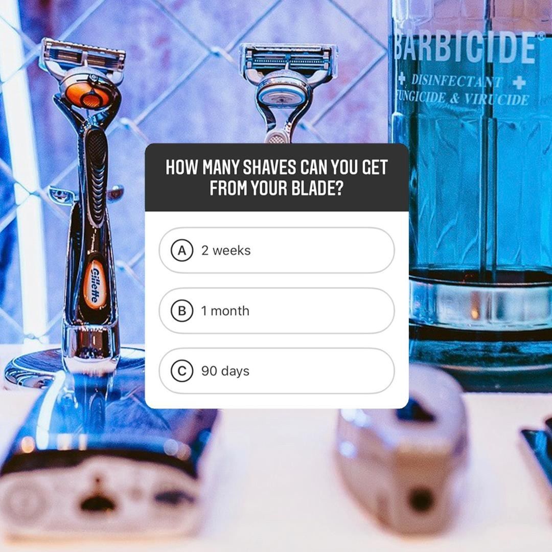 Gillette - Our blades are built better so they last longer. You can get up to one month of shaves, depending on your hair and shaving frequency.
