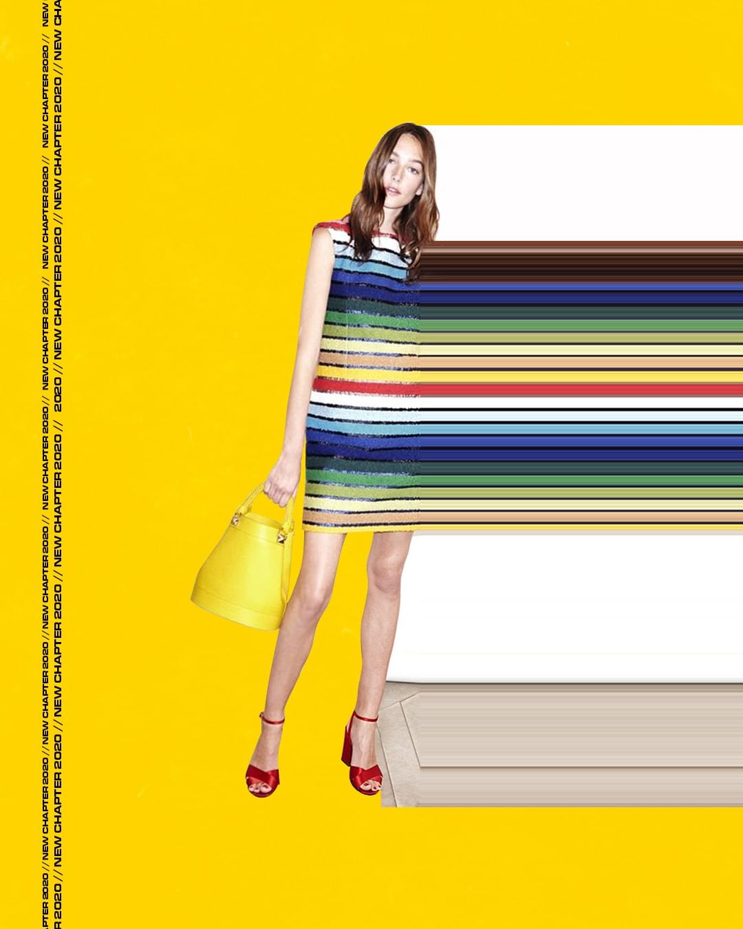 Sonia Rykiel - DARE. There is no such thing as too many colors. ⁠
#SoniaRykiel #FollowTheStripes #mode #otd