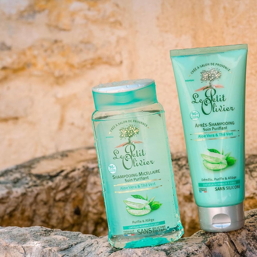 Le Petit Olivier - Des cheveux frais, purifiés et éclatants de santé ! 🍃🍃

Découvrez notre gamme capillaire à l’Aloe Vera et Extrait de Thé Vert, qui aideront vos cheveux à retrouver brillance, force...