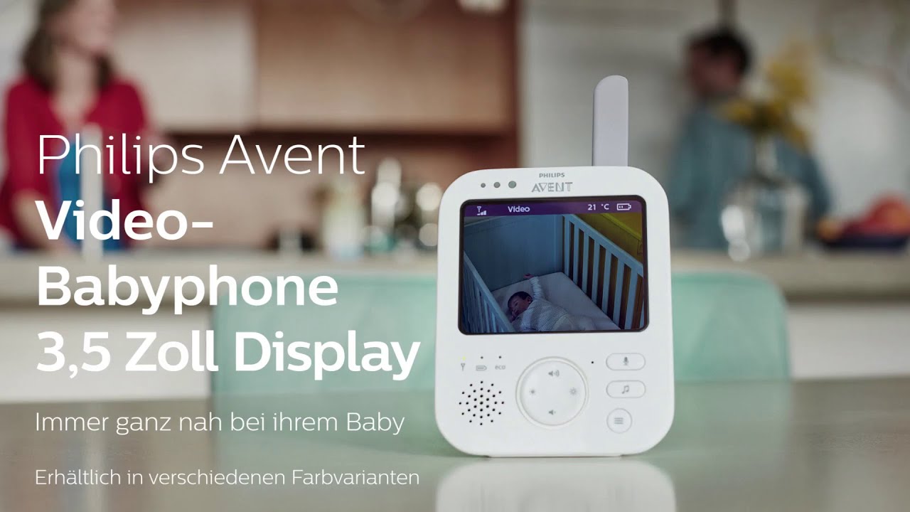 Philips Avent Digitales Video-Babyphone SCD843 - Persönlich & sicher