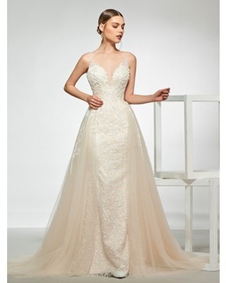 Tidebuy.com - Mermaid Beading Lace Wedding Dress 2020 with Train⁣
Item:  13773404⁣
http://urlend.com/yyQFnaJ