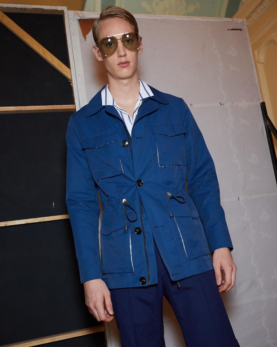 DAKS - Otis M-65 Field Jacket | Designed in the 1940’s for functional military purposes, the M-65 Field Jacket later became an undisputed menswear classic in the 60’s and 70’s, largely popularised by...