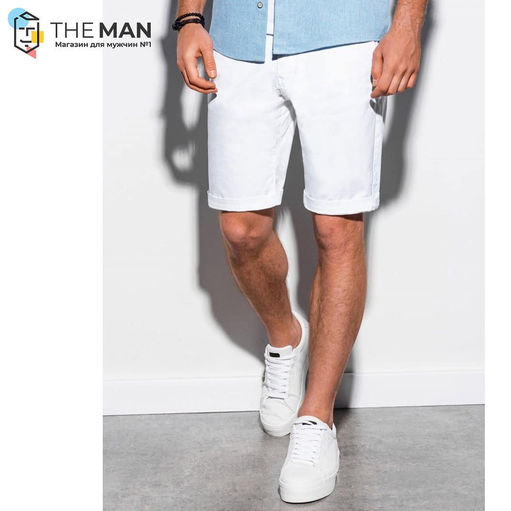 THE MAN - ❗️👉 Принимаем заказы! В наличии! 👉 👖👞👕 ❗️ 
Белоснежные короткие шорты. Есть проёмы для пояса. По бокам карманы.
Размер: s-m-l-xl-xxl
Цена: 699 грн
Состав: хлопок
Интернет-магазин для мужчин...