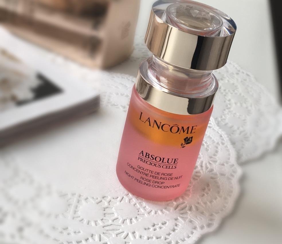 Отзыв. Lancome Absolue Precious Cells Rose Drop Night Peeling Concentrate & Absolue Precious Cells Nourishing Lip Balm Honey-In-Rose2 Lancome Absolue Precious Cells Rose Drop Night Peeling Concentrate & Absolue Precious Cells Nourishing Lip Balm Honey-In-Rose