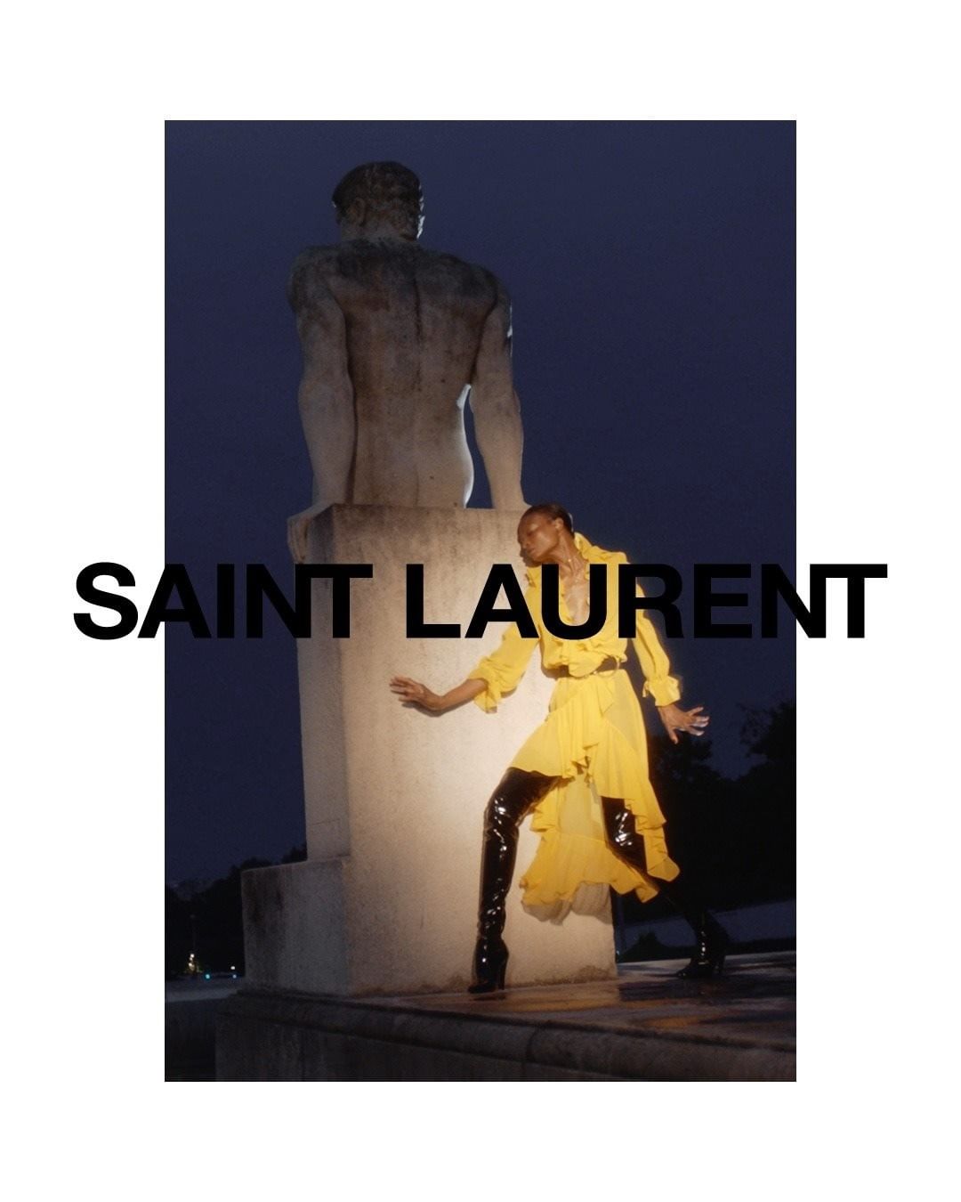 SAINT LAURENT - DEBRA - WINTER 20
#YSL34 by ANTHONY VACCARELLO
DIRECTED by JUERGEN TELLER

yellow dress exclusively available at
SAINT LAURENT RIVE DROITE

#YSL #SaintLaurent #YvesSaintLaurent
@anthon...