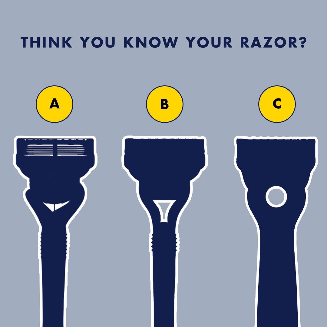 Gillette - Do you know your razors? Swipe through and let us know in the comments.