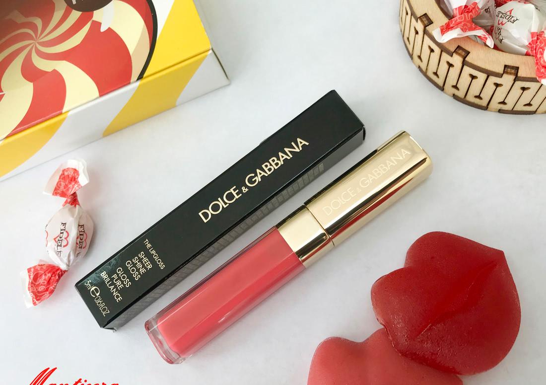 Отзыв. Dolce & Gabbana Sheer Shine Gloss 80 Candy2 Dolce & Gabbana Sheer Shine Gloss 80 Candy