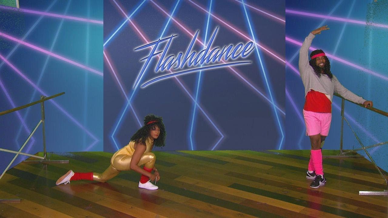 Exclusive Footage of Tiffany Haddish & tWitch’s ‘Flashdance’ Audition