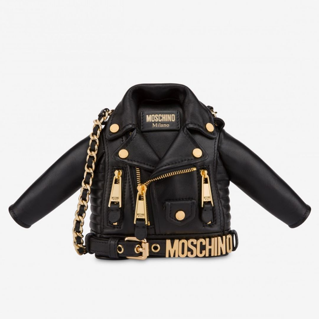 Moschino - Moschino biker bag on moschino.com and Moschino Shops #moschino @itsjeremyscott