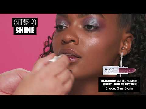 How To's "Shimmer, Glitter & Ice" | NYX Cosmetics