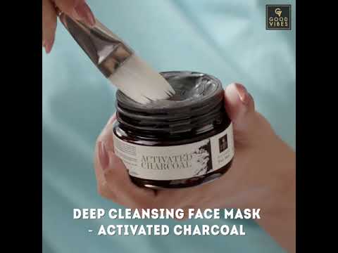 Good Vibes - Activated Charcoal Deep Cleansing Face Mask