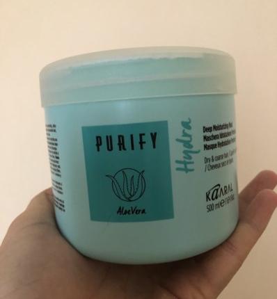 Kaaral purify интенсивная увлажняющая питательная маска для волос deep nourish mask