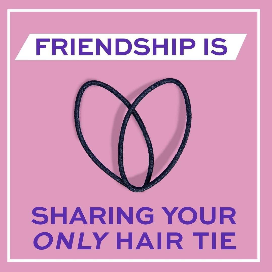 John Frieda US - Tag the bestie you would share your last hair tie with in the comments 💗

#internationalfriendshipday #friendshipday  #besties #bestfriends
