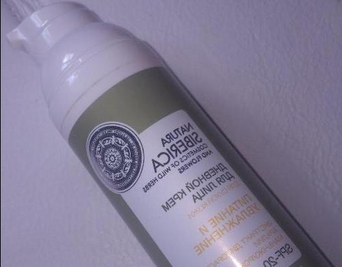 Cream Natura Siberica Day for dry skin 