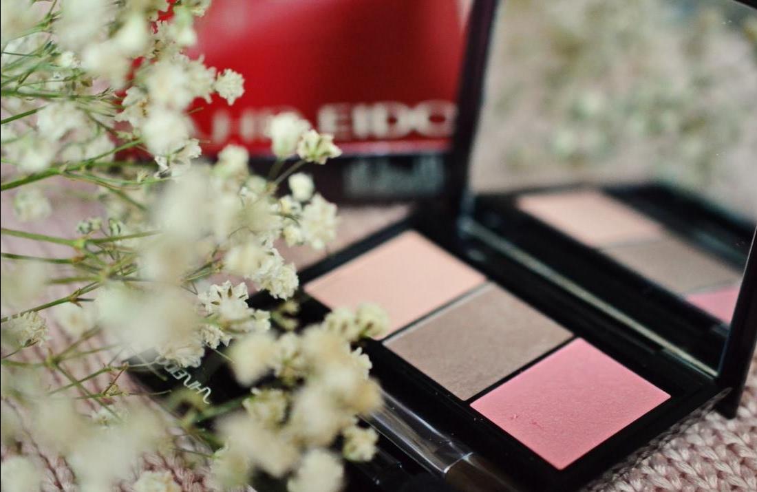 Shiseido Luminizing Satin Eye Color Trío RD 711 Pink Sands - reseña