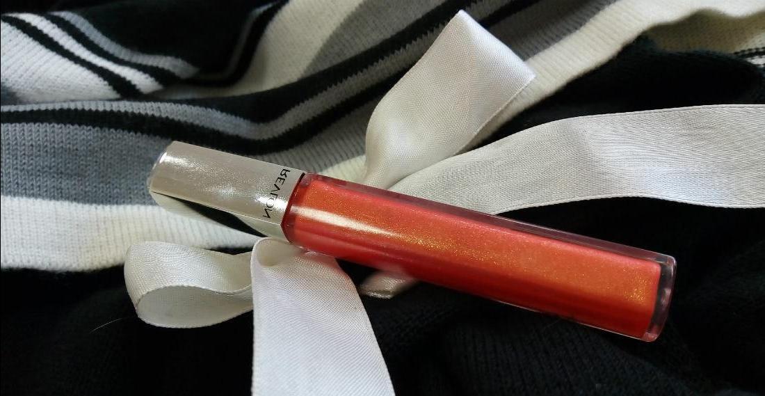 The jewel in the purse: a shiny lip gloss, Revlon Ultra HD Lip Lacquer #550 Citrine - review