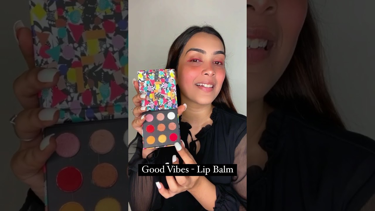 Full face makeup using an eyeshadow pallete #shorts