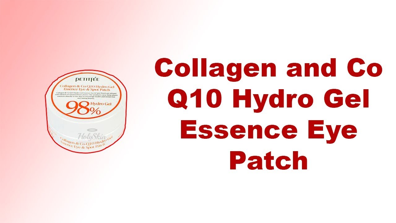 Collagen and Co Q10 Hydro Gel Essence Eye Patch