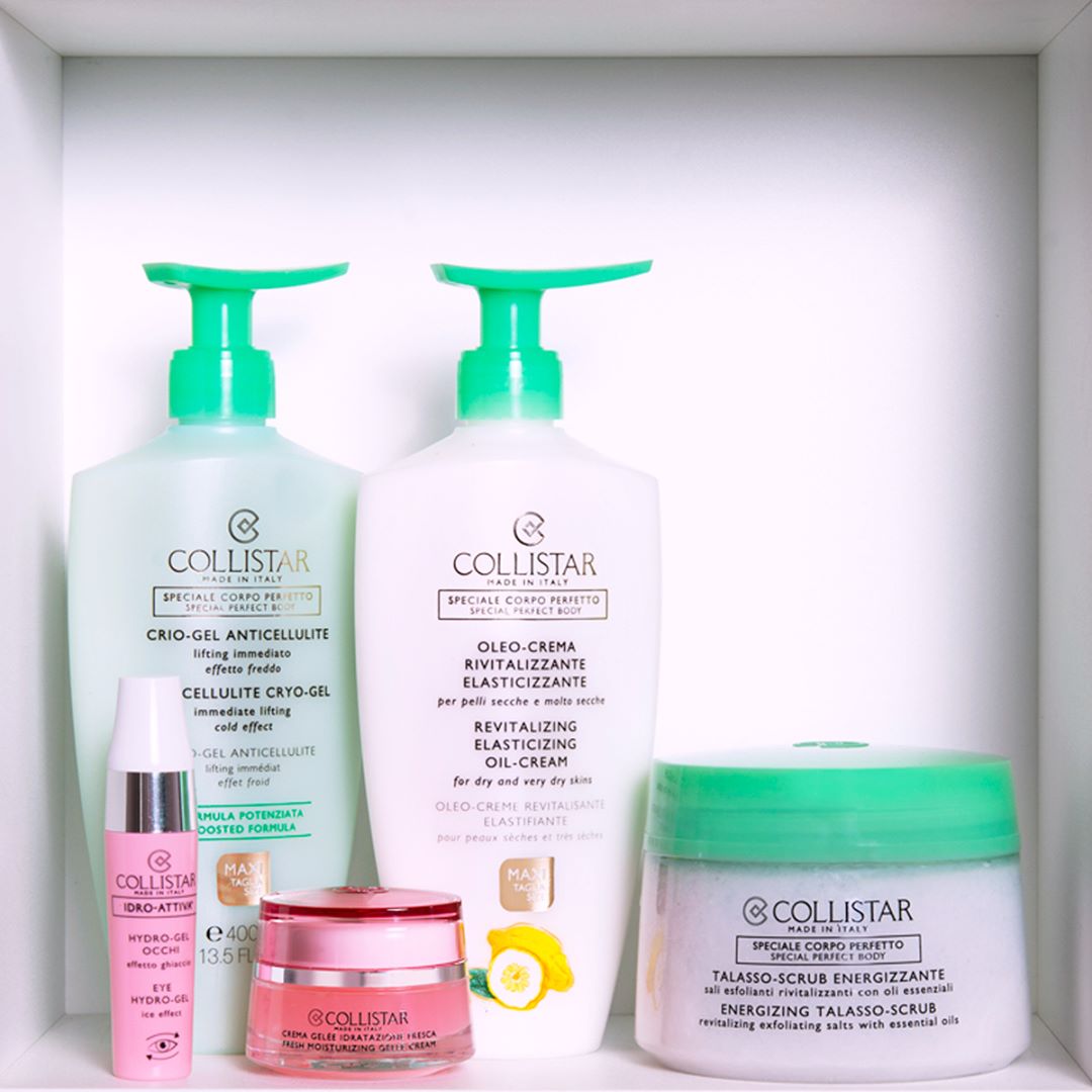 Collistar Italia - ❤️ Prenditi cura di te con una beauty routine completa: ✔️ Talasso-Scrub Energizzante ✔️ Crio-Gel Anticellulite ✔️ Oleo Crema Rivitalizzante ✔️ Hydro-Gel Occhi ✔️ Crema Gelée Idrat...