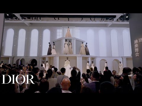 Stars in Dior on the 'Christian Dior: Designer of Dreams' Exhibition in Chengdu