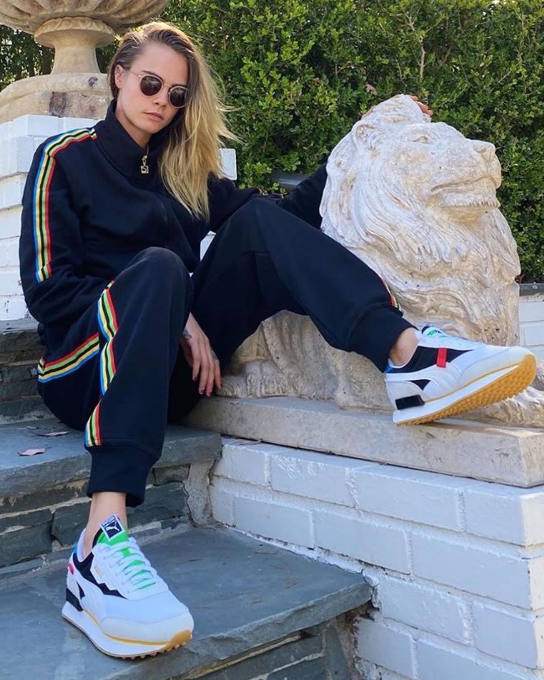 PUMA - @caradelevingne decked out in the Unity Collection is just 😍