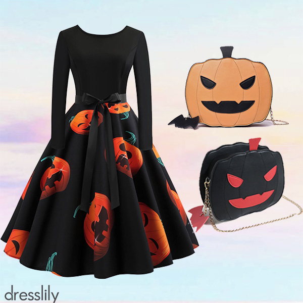 Dresslily - 🎃Spooky outfits!! Which bag will you choose?⁣
👉Shop in our bio link!⁣
❤️Search: "309075705", "470195602"⁣
#Dresslily